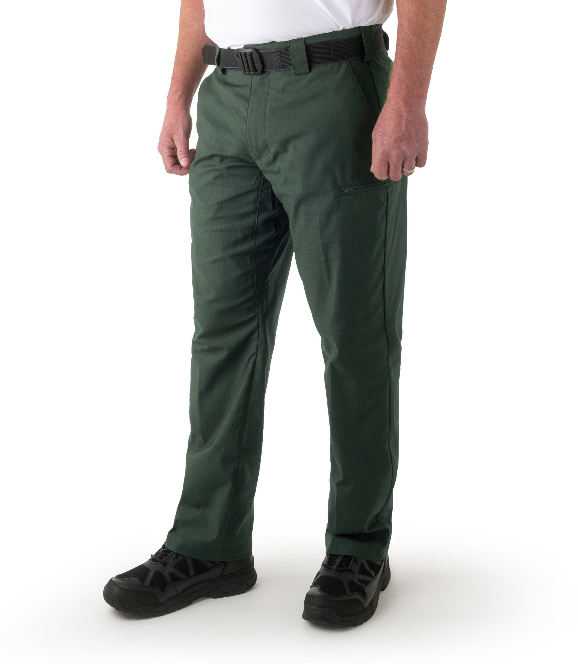 Side of Men's V2 PRO DUTY 6 Pocket Pant in Spruce Green |color_spruce green