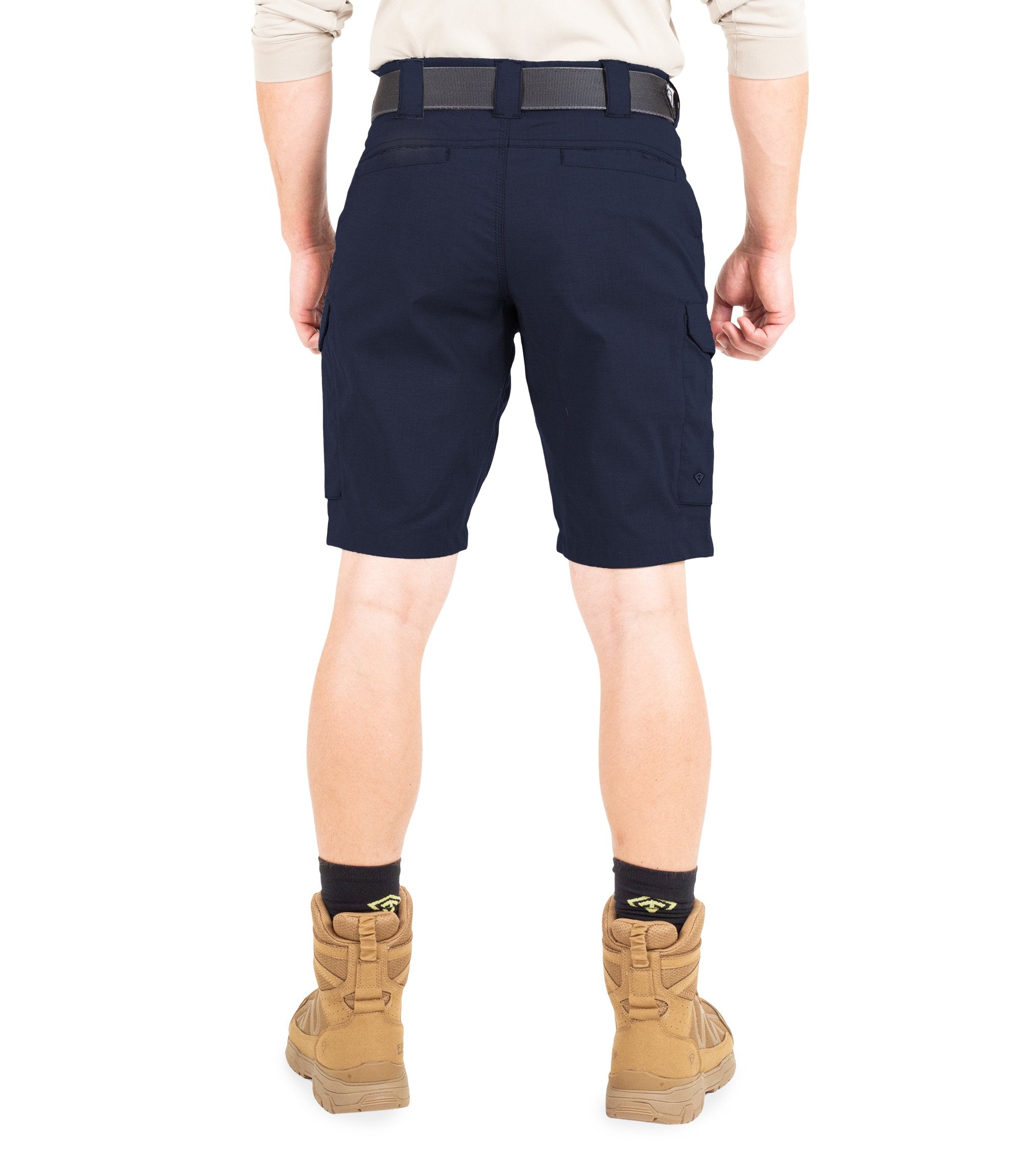 Back of Men's V2 Tactical Short in Midnight Navy|color_midnight navy