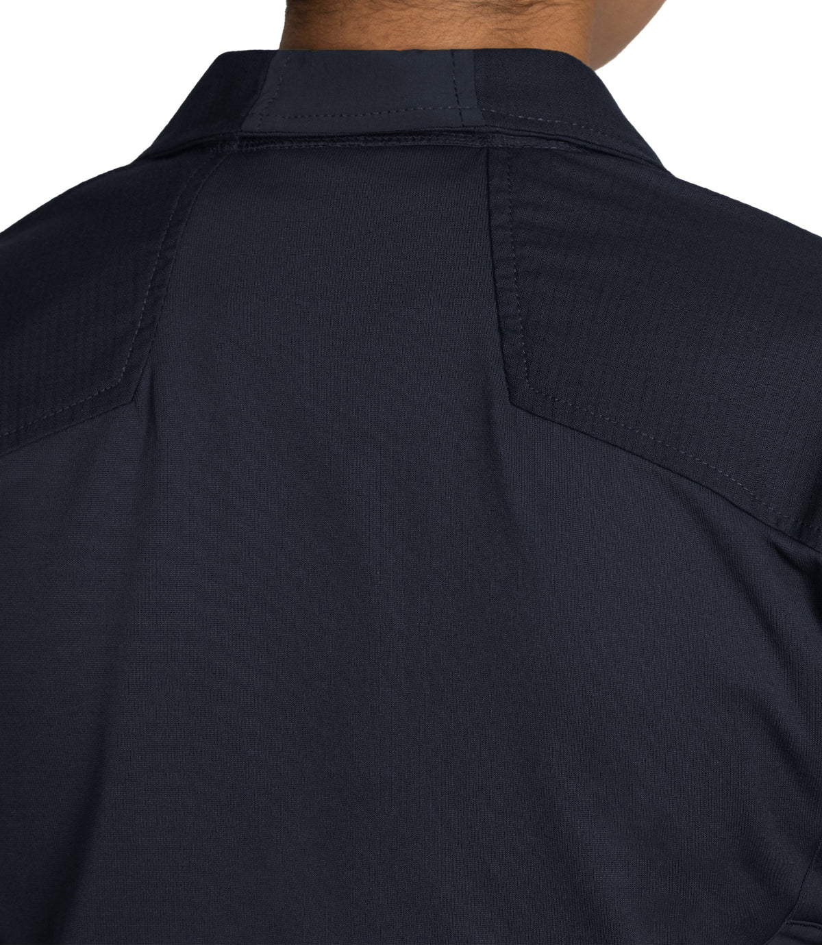 Split Yoke of Women's Defender Shirt in Midnight Navy |color_midnight navy