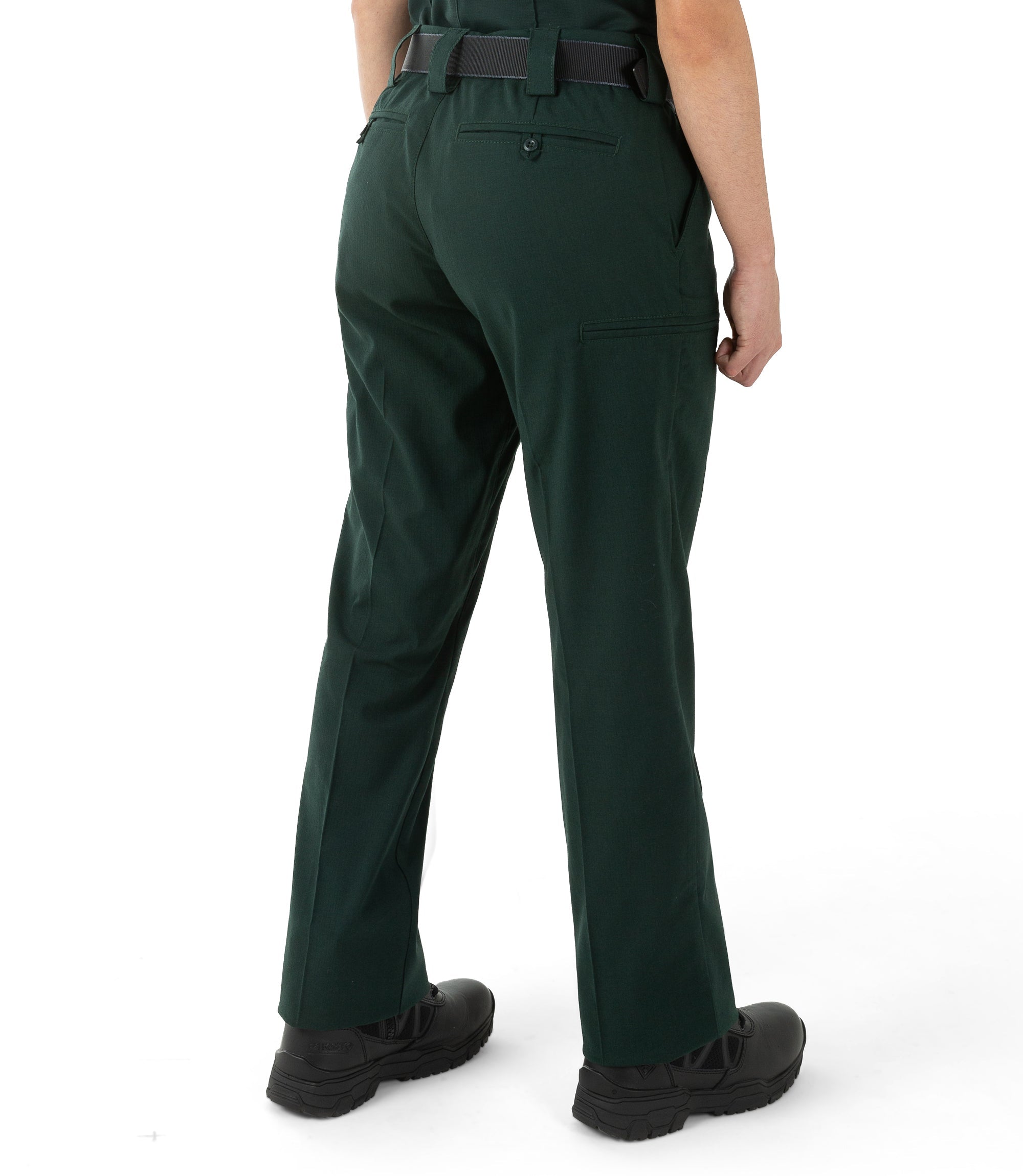 Side of Women's V2 PRO DUTY 6 Pocket Pant in Spruce Green |color_spruce green