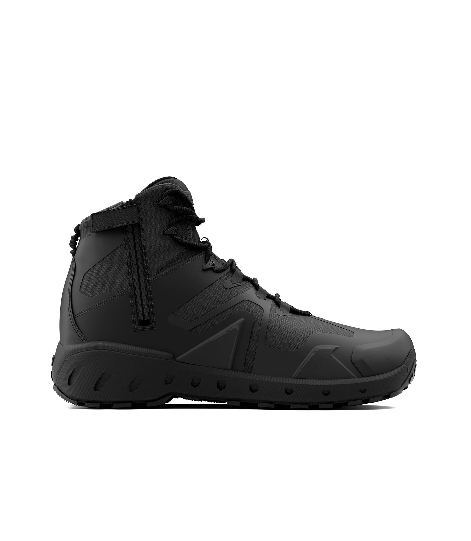 Side view photo of Men's 5 AERO-TAC Side-Zip Mid in black|color_black