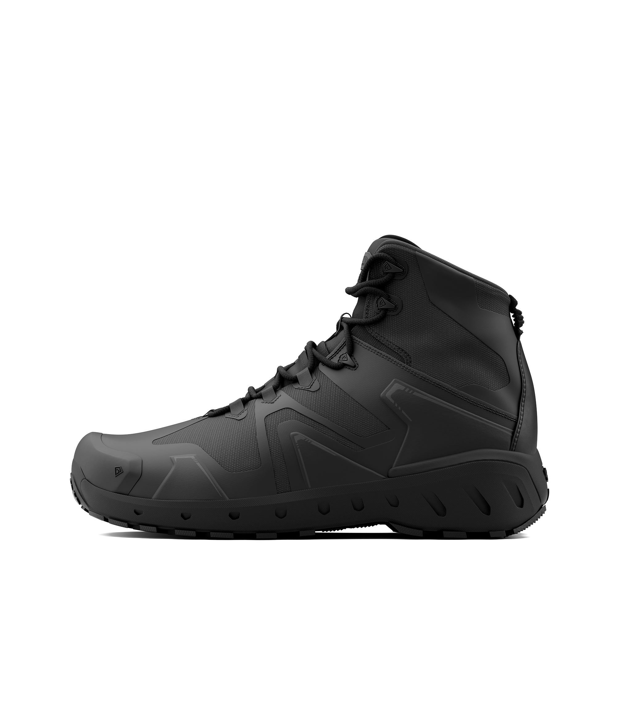 Side view photo of Men's 5 AERO-TAC Side-Zip Mid in black|color_black