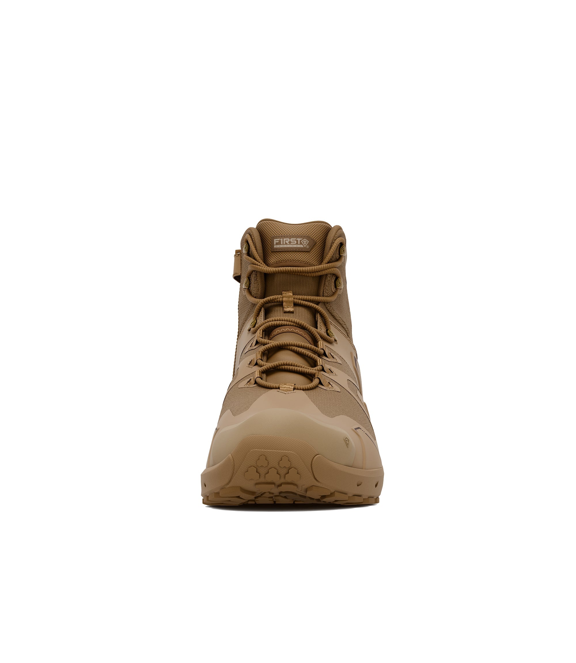 Front view photo of Men's 5 AERO-TAC Side-Zip Mid in coyote|color_coyote