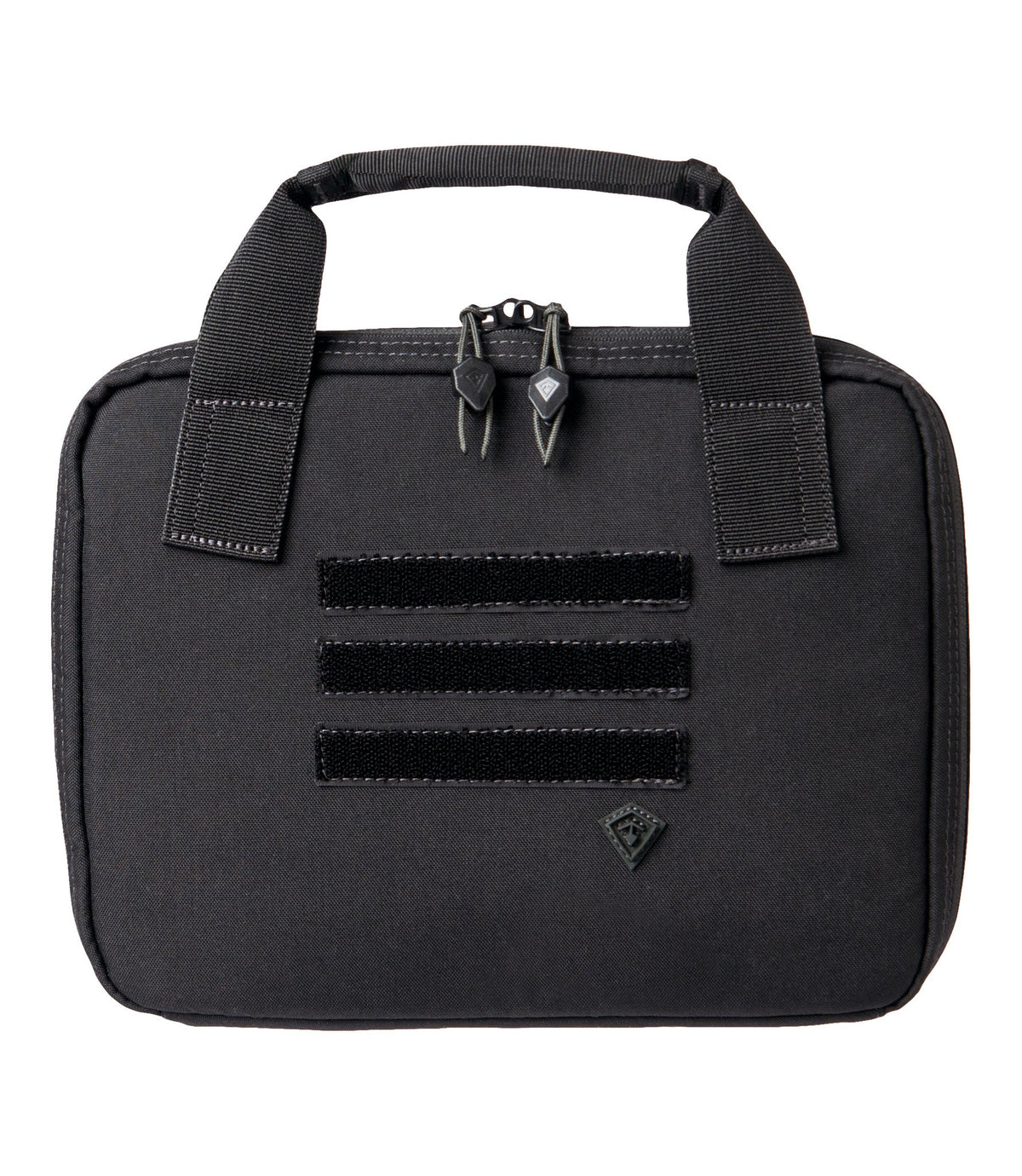 Front of Pistol Sleeve in Black |color_black