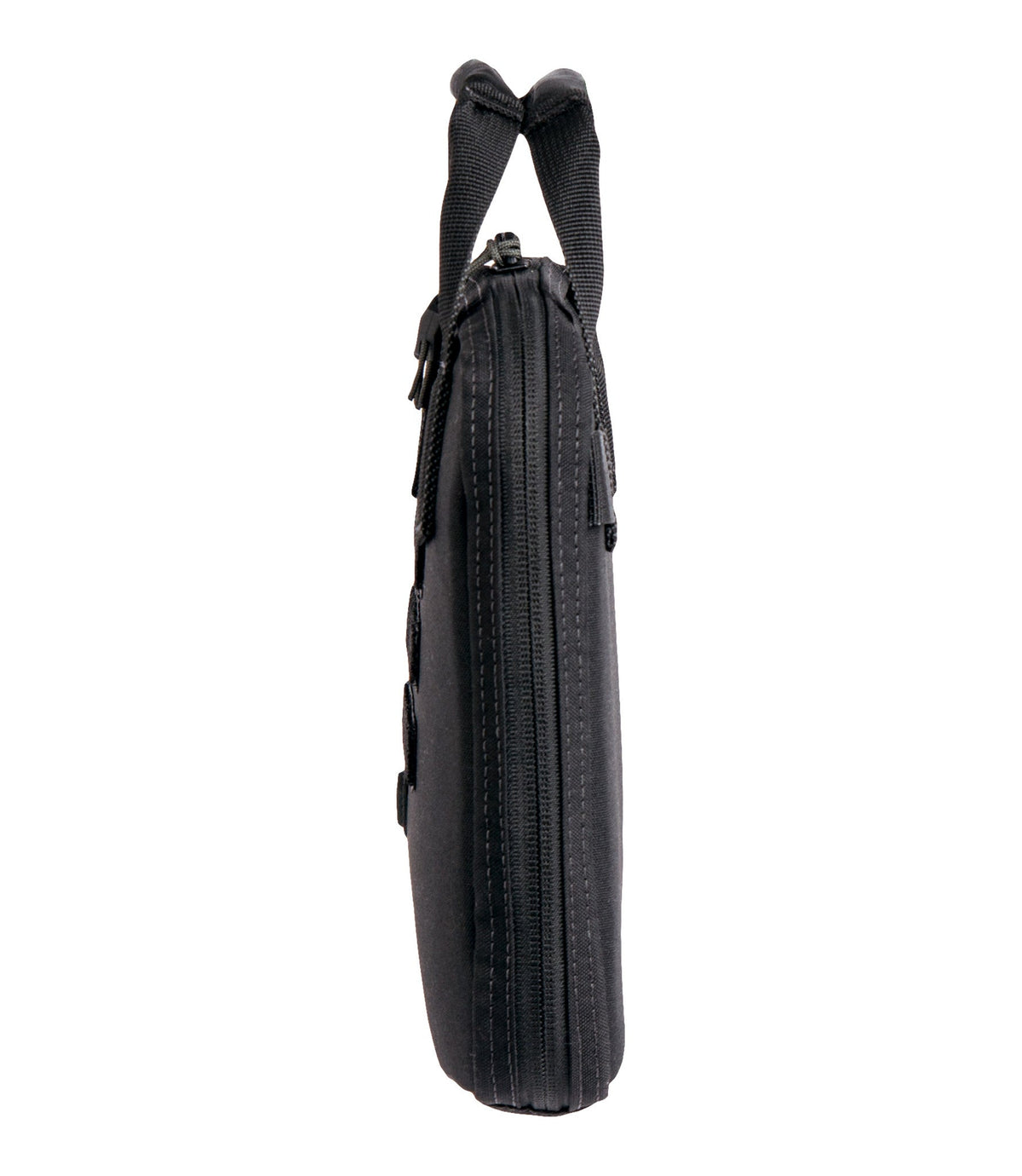 Side of Pistol Sleeve in Black |color_black