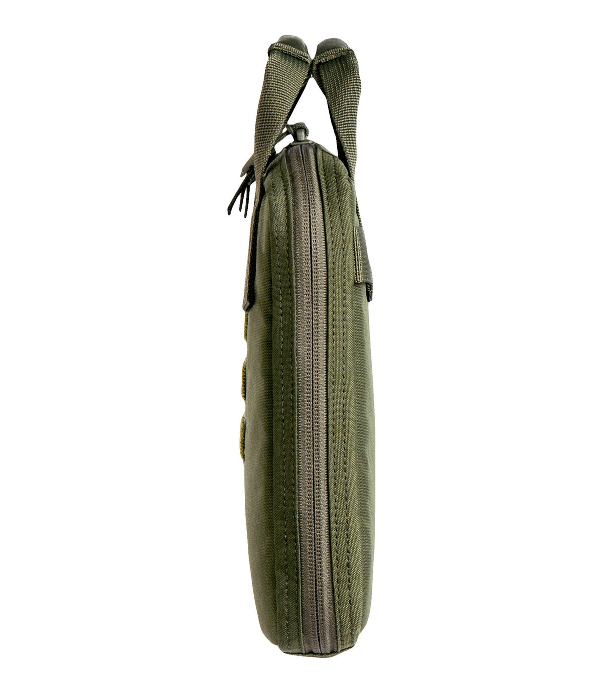 Side of Pistol Sleeve in OD Green |color_od green