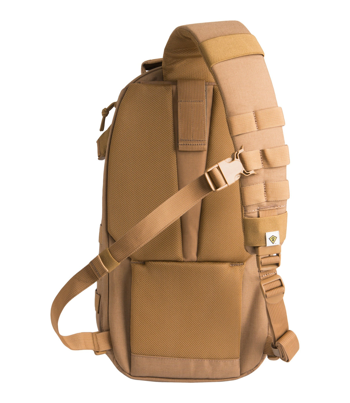 Back of Crosshatch Sling Pack 19L in Coyote |color_coyote