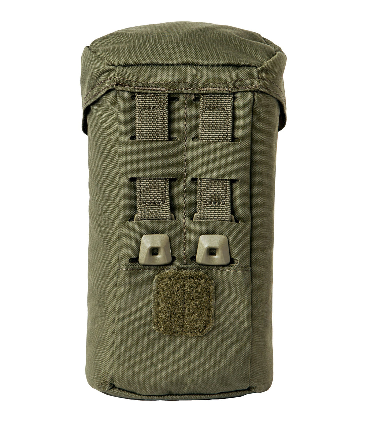 Back of Tactix Series Bottle Pouch 1.0 Liter in OD Green |color_od green
