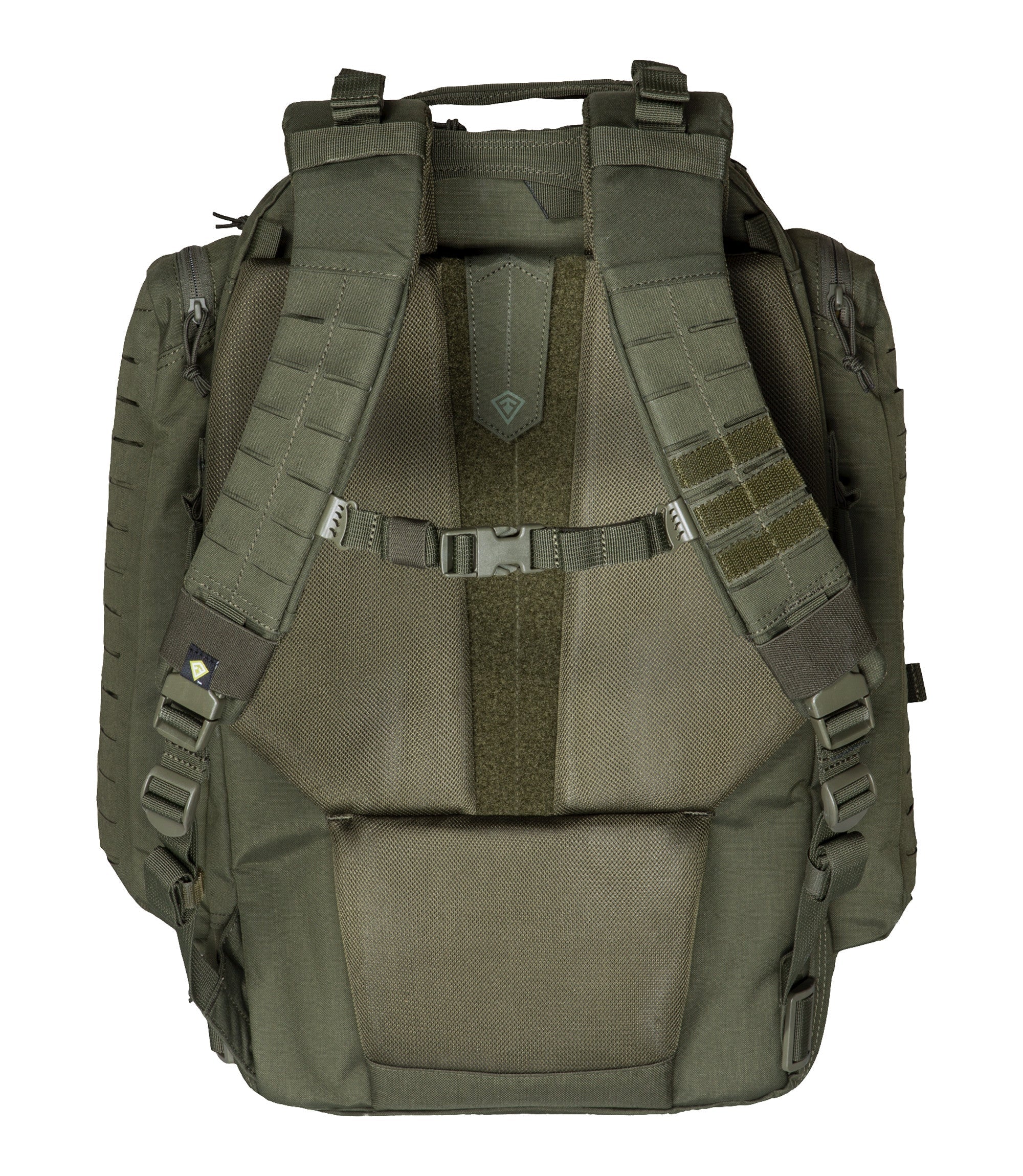 Back of Tactix 3-Day Plus Backpack 62L in OD Green |color_od green