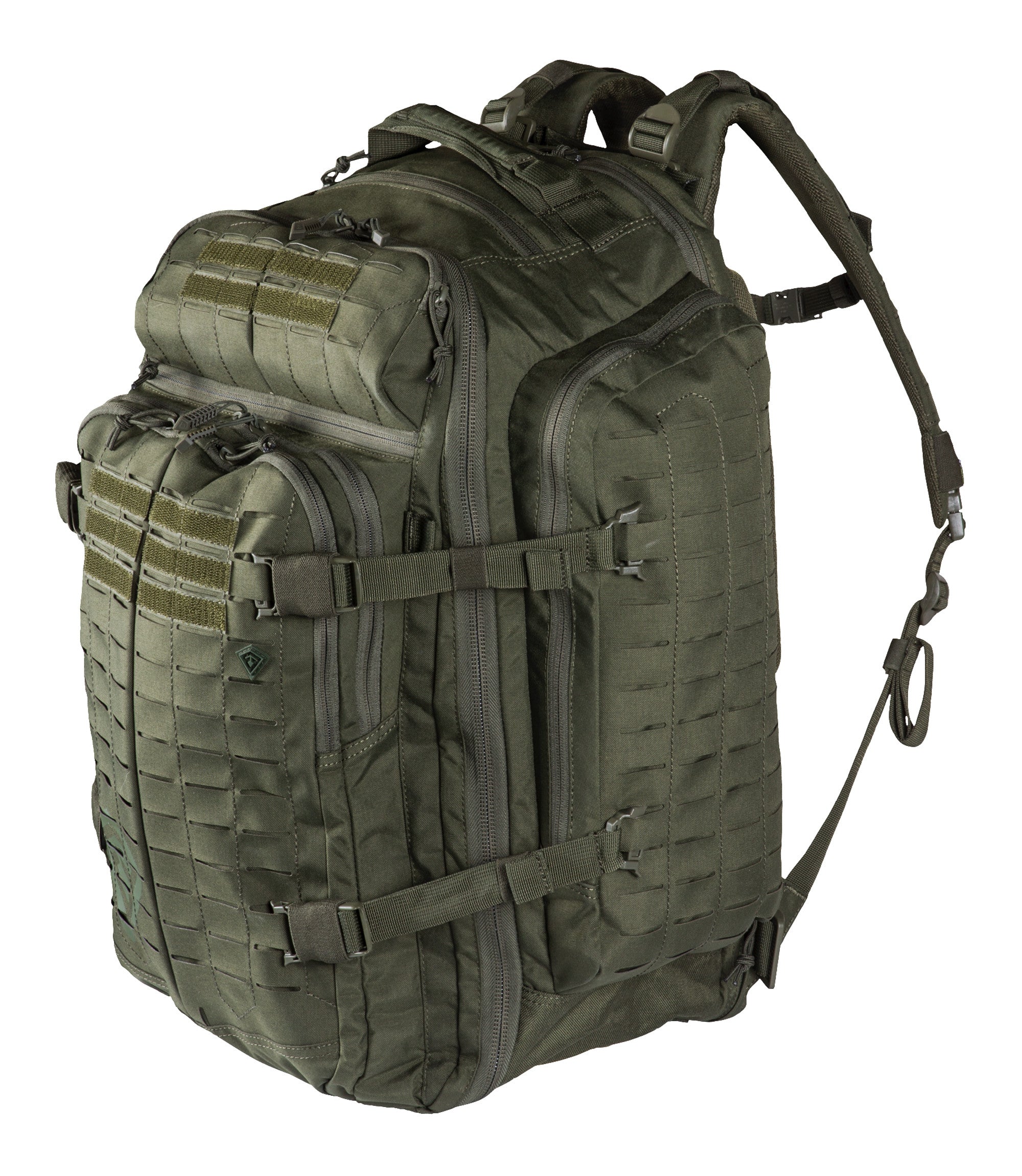 Front of Tactix 3-Day Plus Backpack 62L in OD Green |color_od green