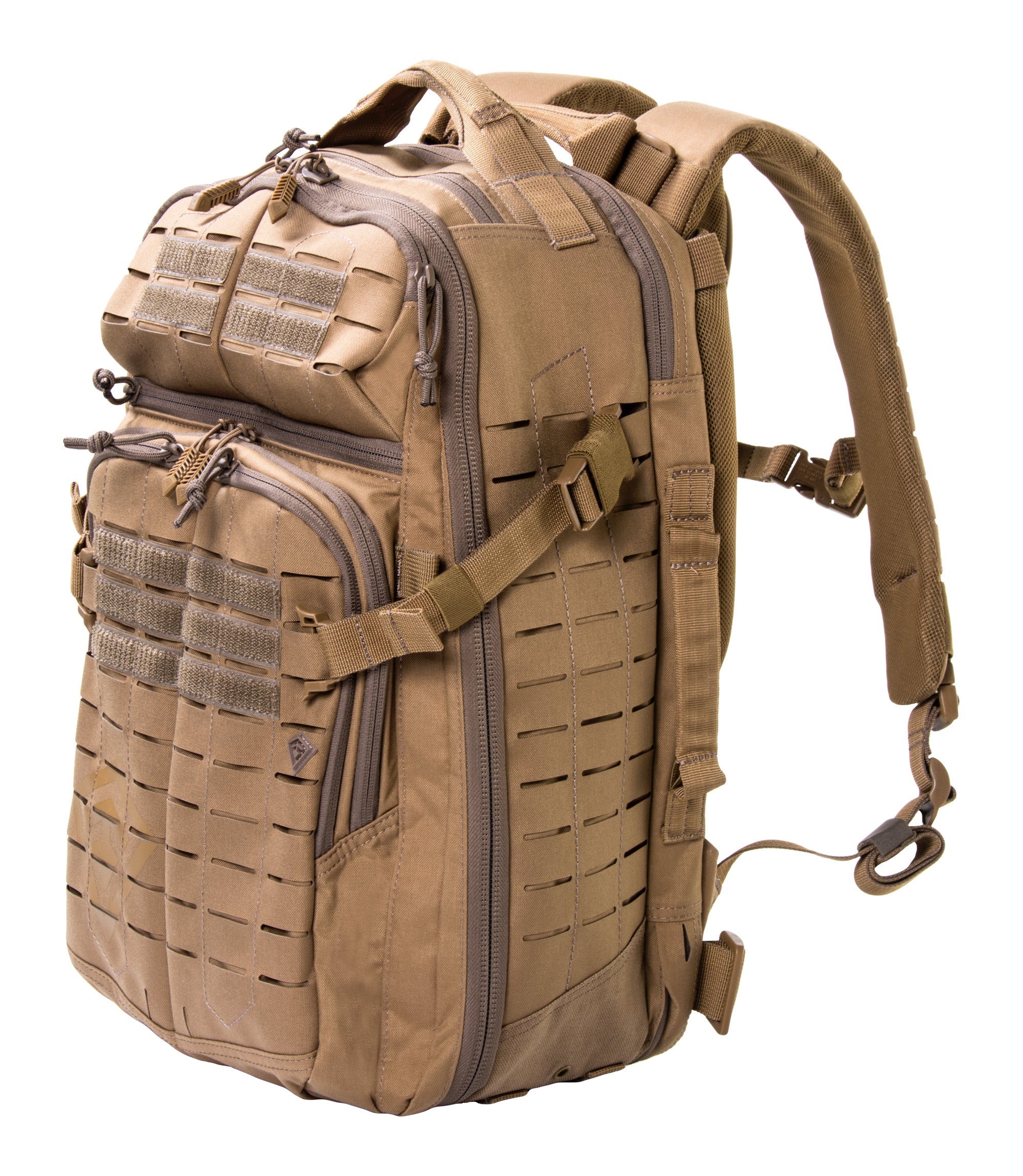 Front of Tactix Half-Day Plus Backpack 27L in Coyote |color_coyote