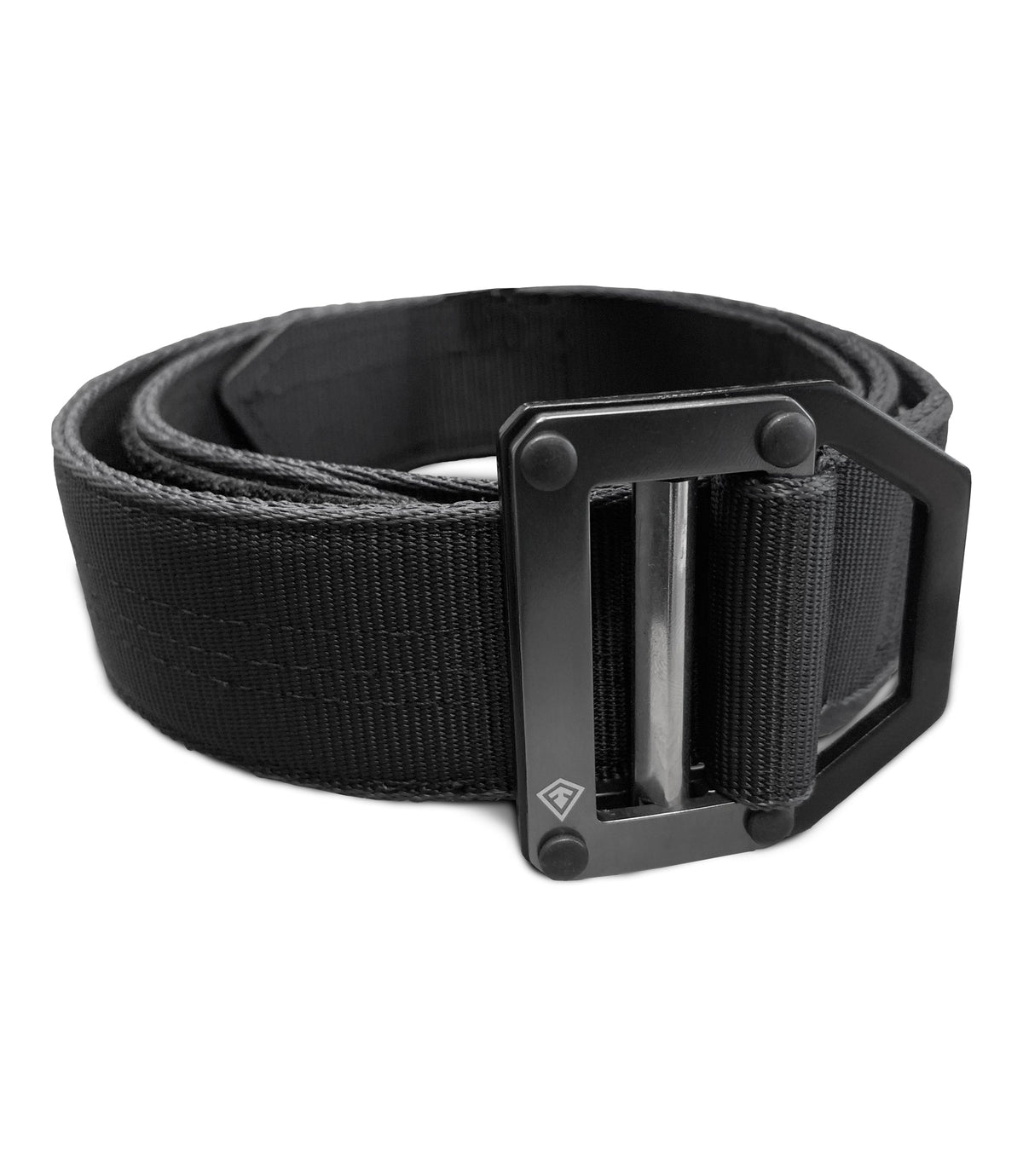 Front of Tactical Belt 1.75 in Black |color_black