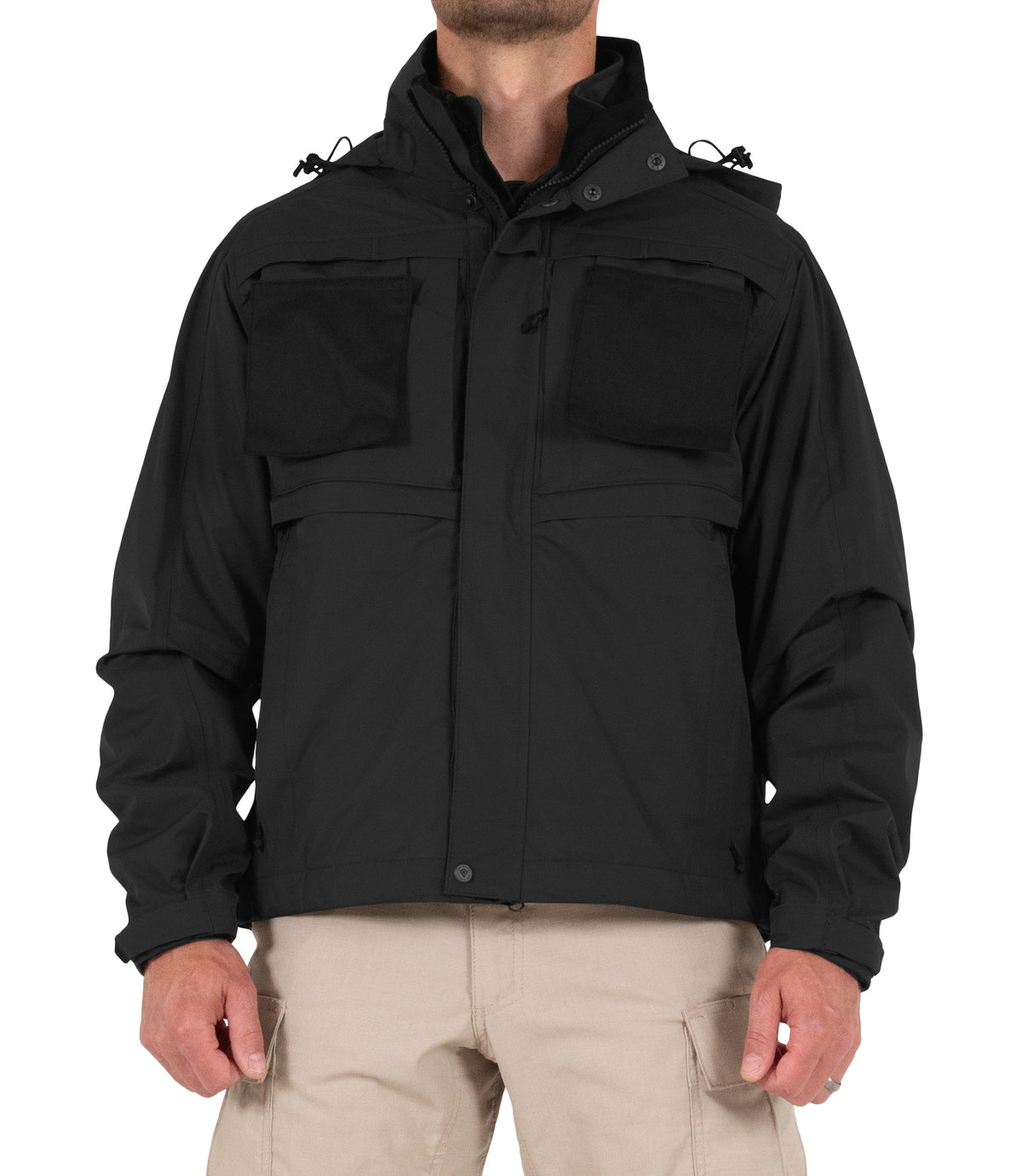 Pullout Panels for Mens Tactix System Jacket in Black |color_black