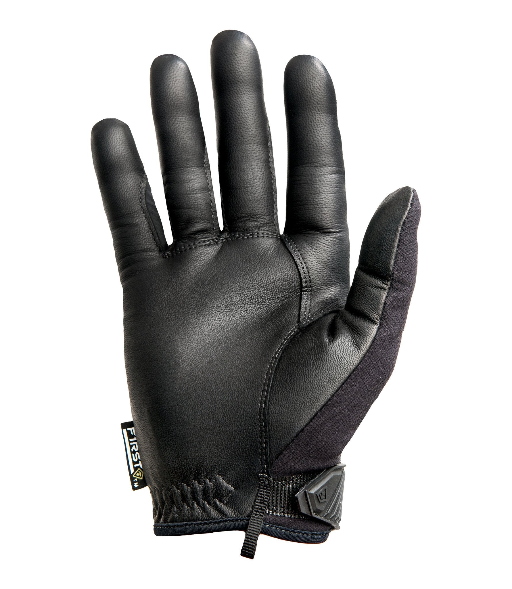 Palm of Women’s Medium Duty Padded Glove in Black