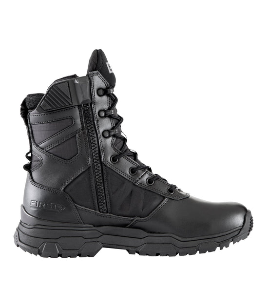 Mens waterproof boots outlet with side zipper