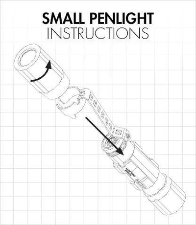 Small Penlight Instructions