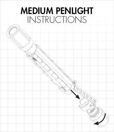 Medium Penlight Instructions