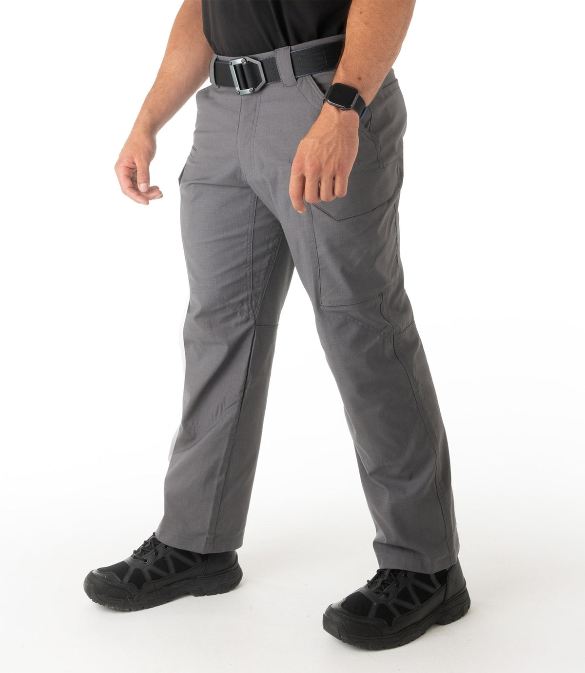 Side of Mens V2 Tactical Pants in Wolf Grey |color_wolf grey