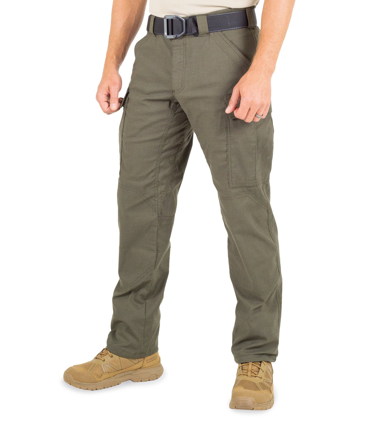 Side of Men's V2 BDU Pant in OD Green |color_od green