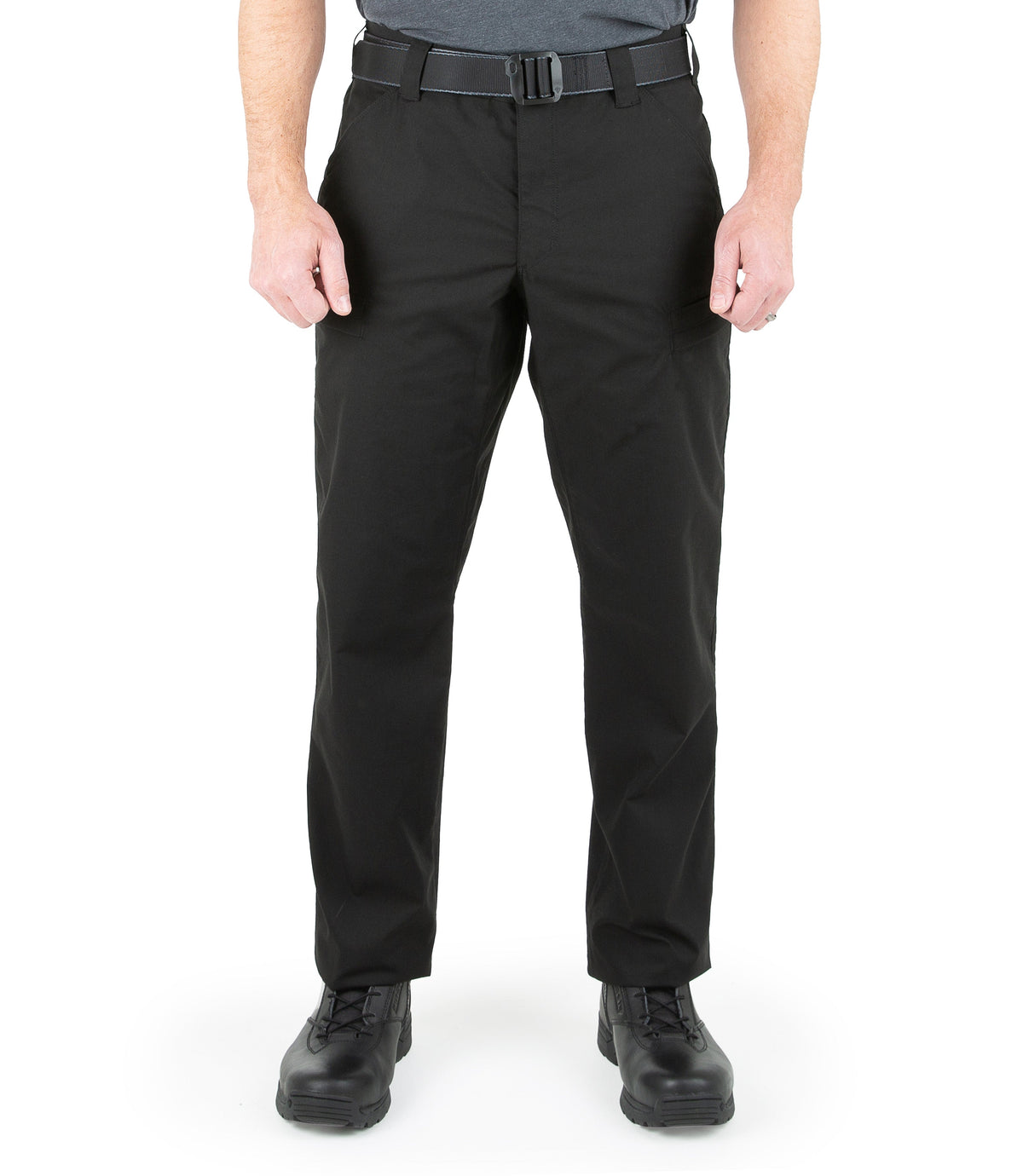Front of Men's A2 Pant in the color Black |color_black