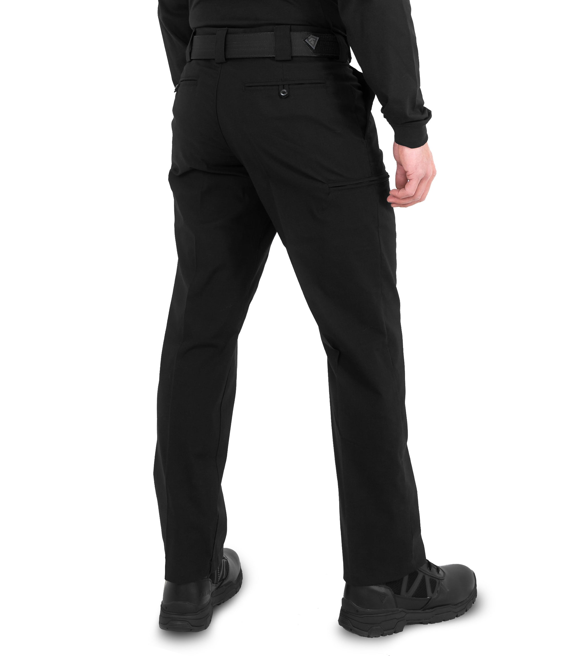 Side of Men's V2 Pro Duty 6 Pocket Pant in Black |color_black