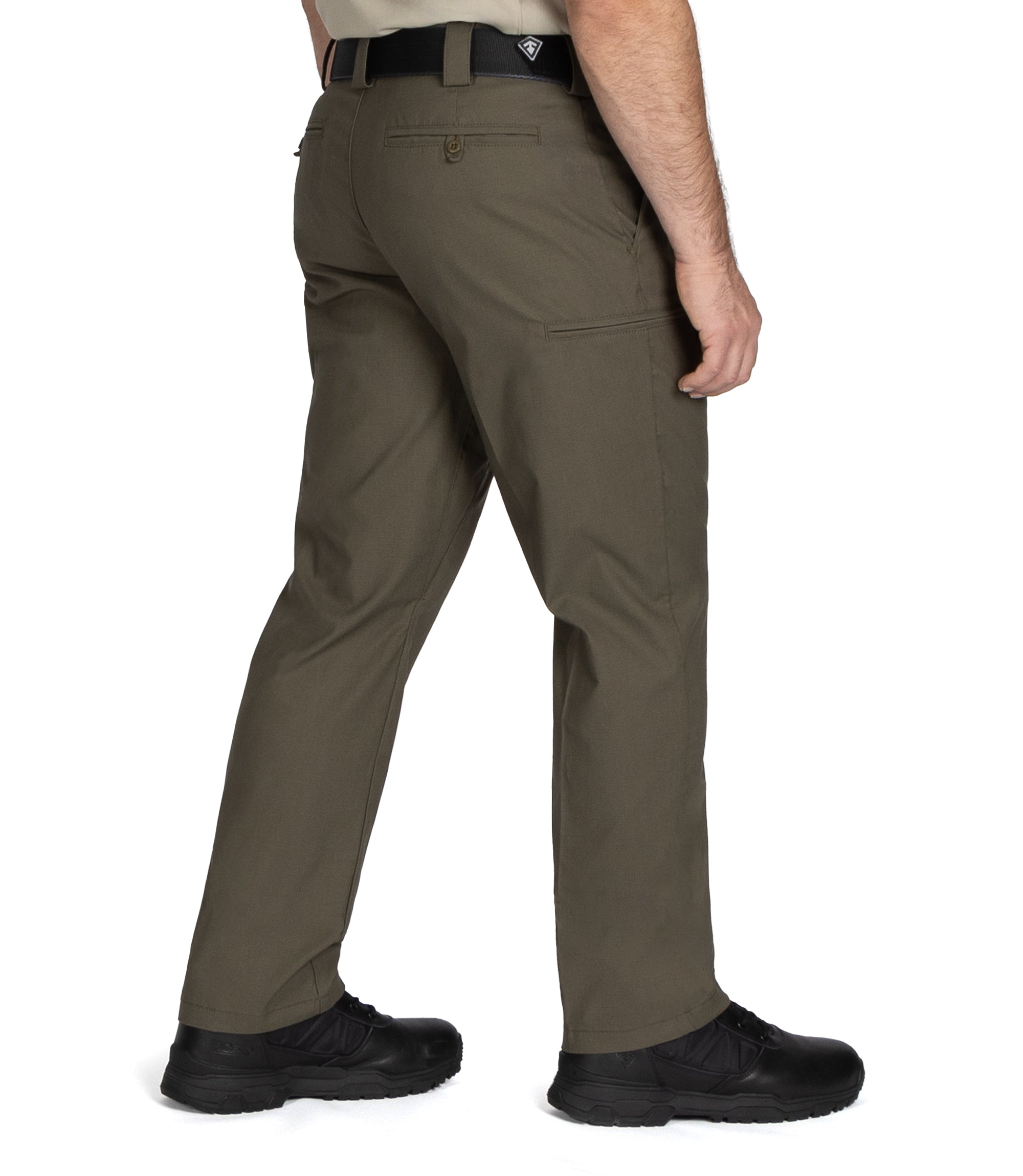 Side of Men's V2 PRO DUTY 6 Pocket Pant in Ranger Green |color_ranger green