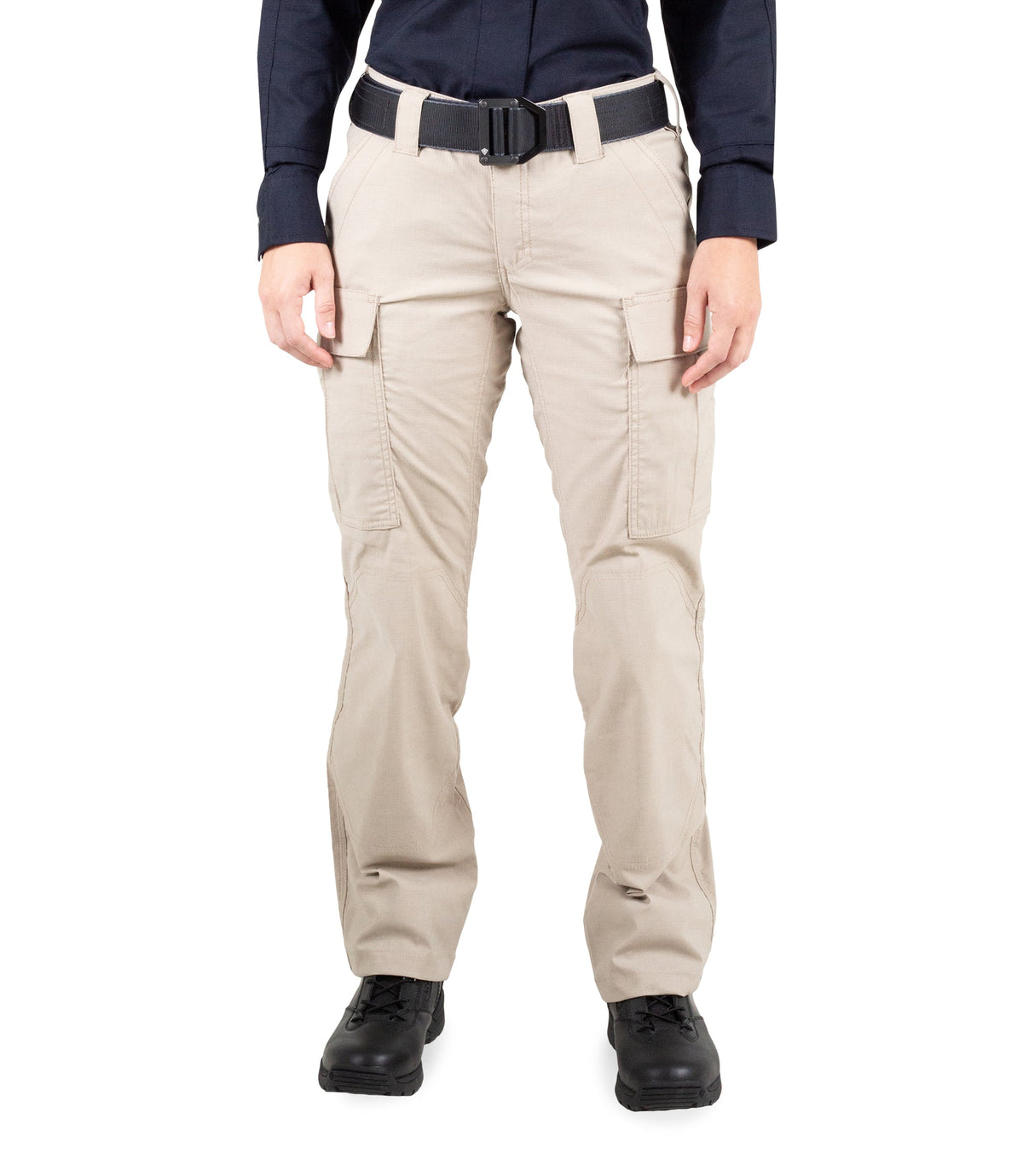 Front of Women's V2 BDU Pant in Khaki |color_khaki