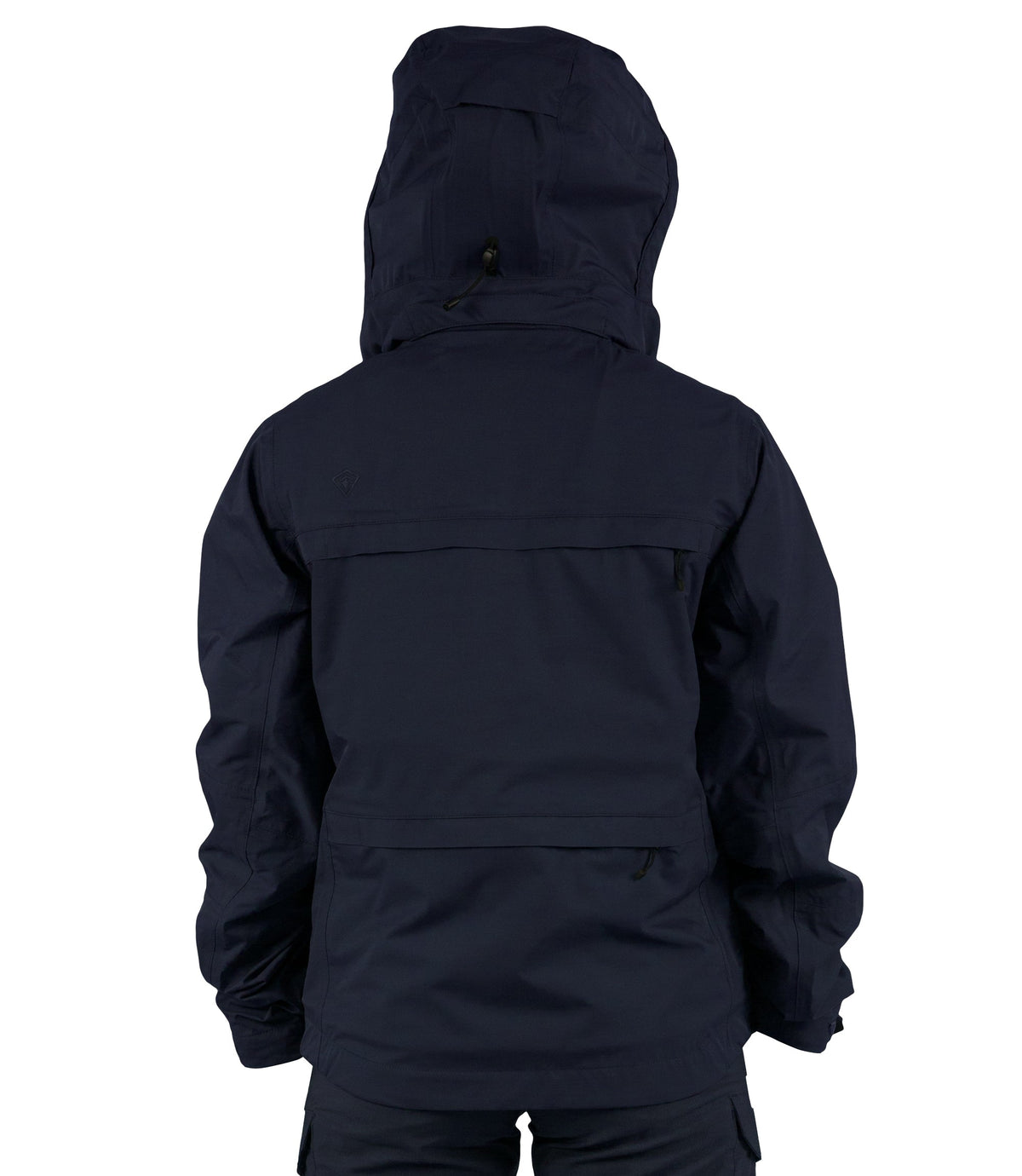 Back Hood of Womens Tactix 3-In-1 System Jacket in Midnight Navy|color_midnight navy