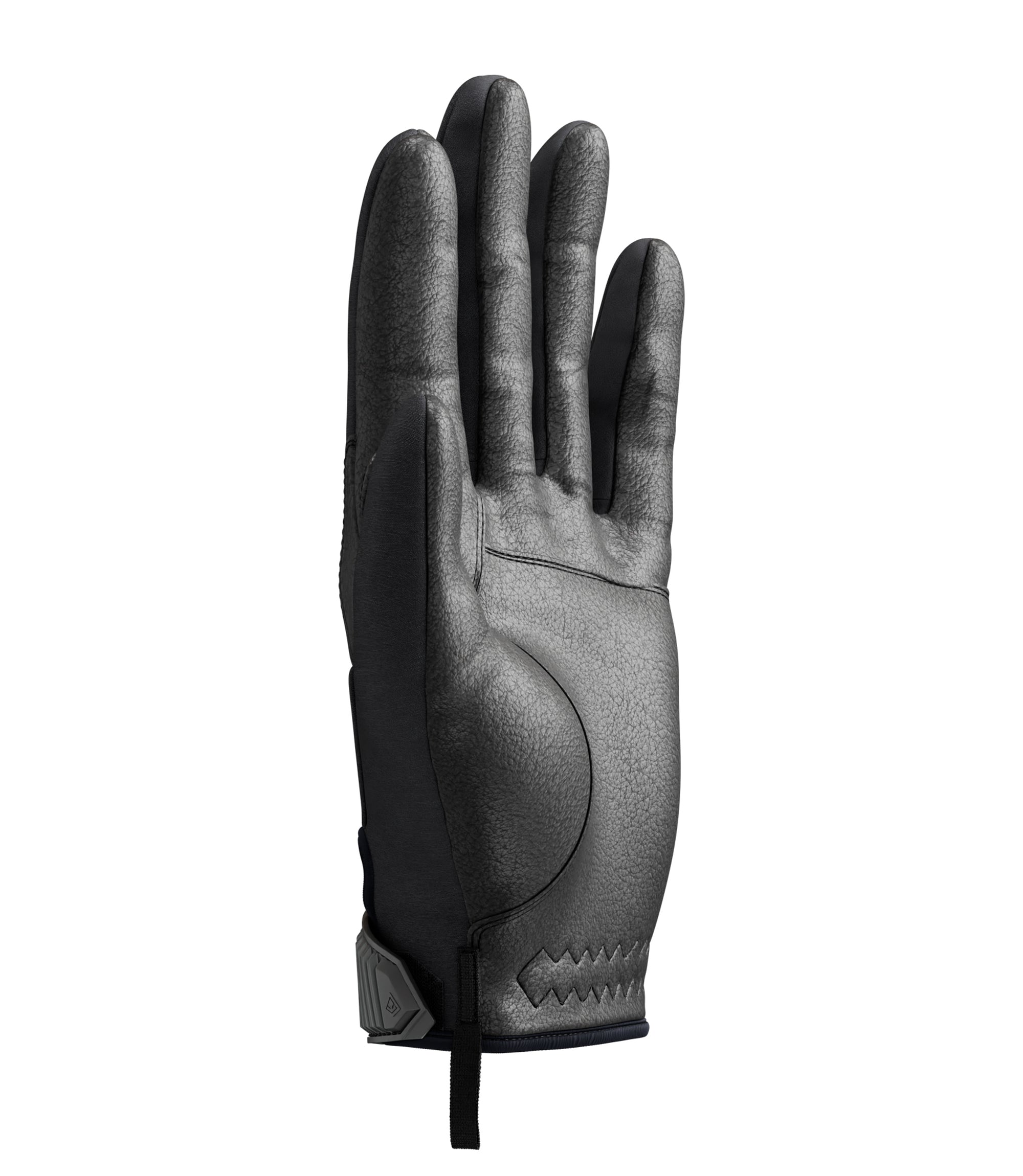 Side thumb bottom angle view of Men's Lightweight Patrol Glove in Black |color_black