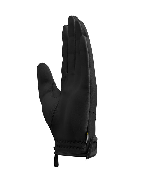 Left inside 1/4 view of Men's Slash Patrol Glove|color_black
|color_black