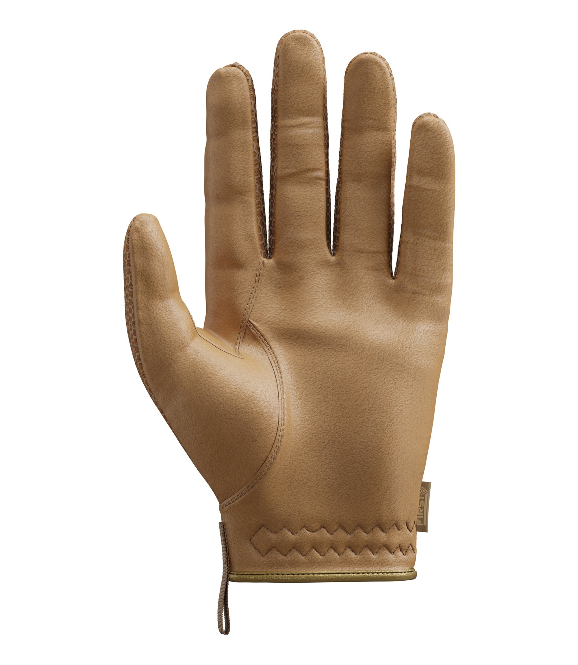 Palm of Men's Slash & Flash Protective Knuckle Glove in Coyote |color_coyote
