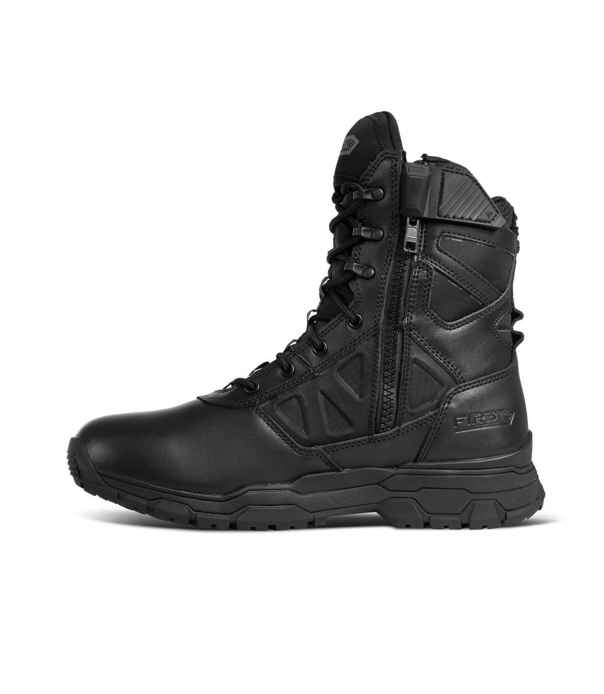 Left side view of Men's Urban Operator H?O Side-Zip Boot in color black|color_black