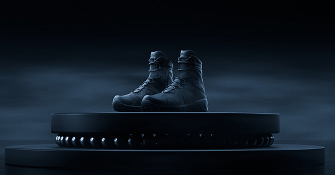 photo of the AERO-TAC boot on platform