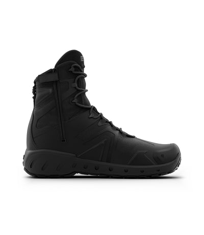 Photo of Men's 8" AERO-TAC™ H₂O Side-Zip Boot in the color Black - Side view
