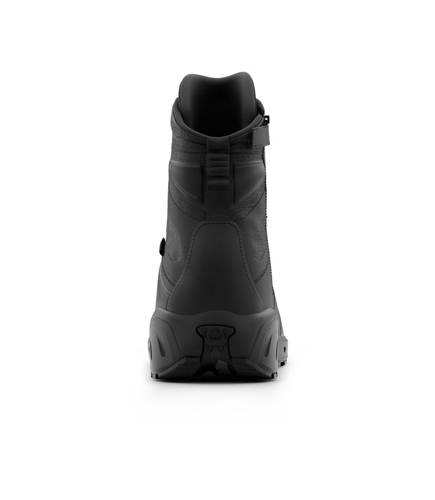 Photo of Men's 8" AERO-TAC™ H₂O Side-Zip Boot in the color Black - Back view