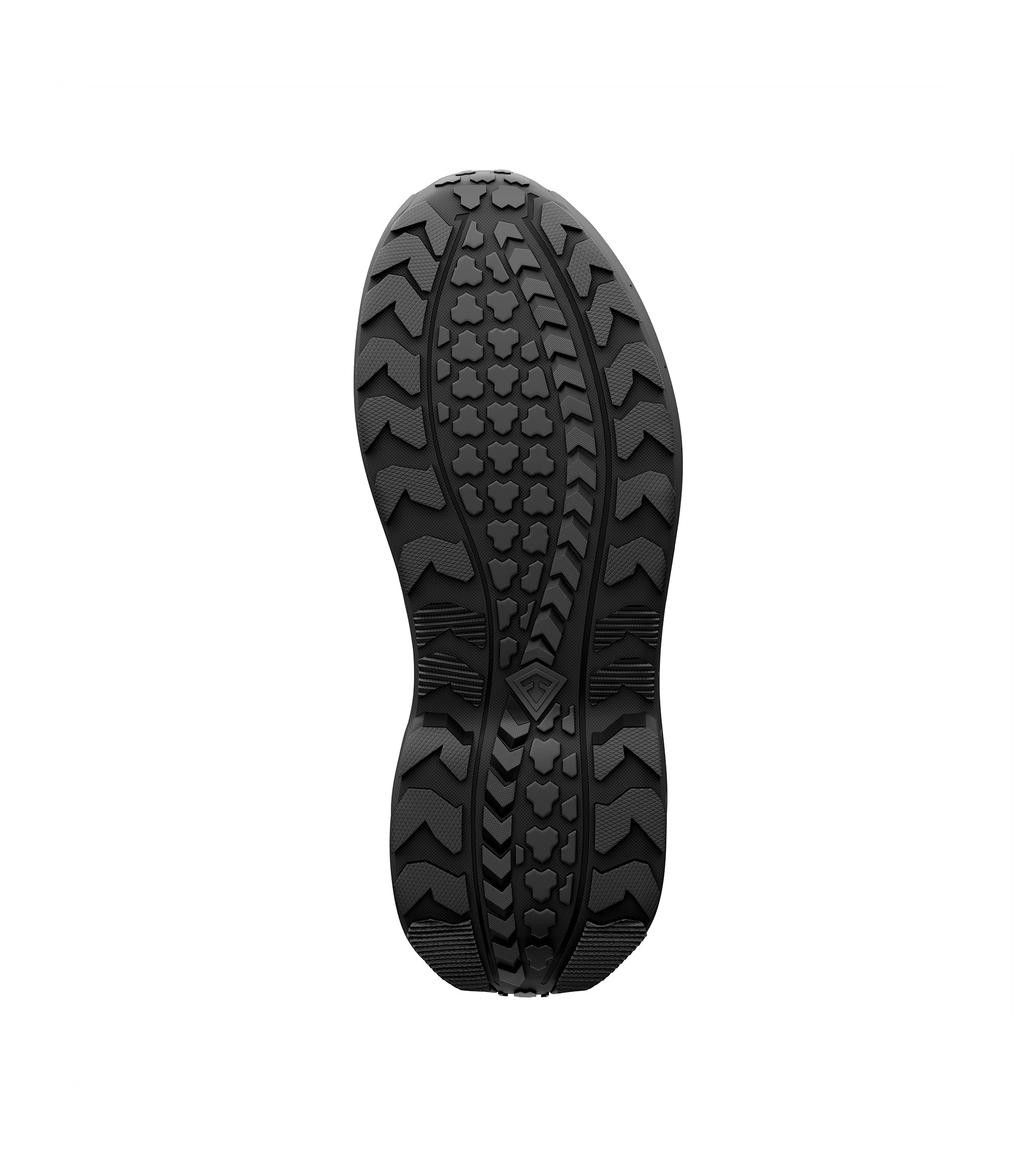 Bottom sole photo of Men's 8" AERO-TAC H?O Side-Zip Boot in black|color_black