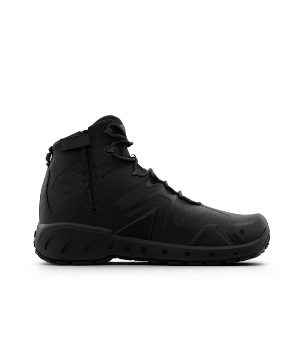 Photo of Men's 5“ AERO-TAC™ Side-Zip Mid in the color Black - Side view