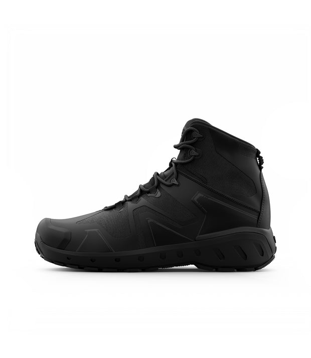 Photo of Men's 5“ AERO-TAC™ Side-Zip Mid in the color Black - Side view