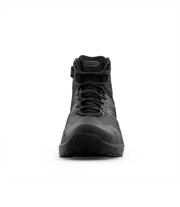 Photo of Men's 5“ AERO-TAC™ Side-Zip Mid in the color Black - Front view