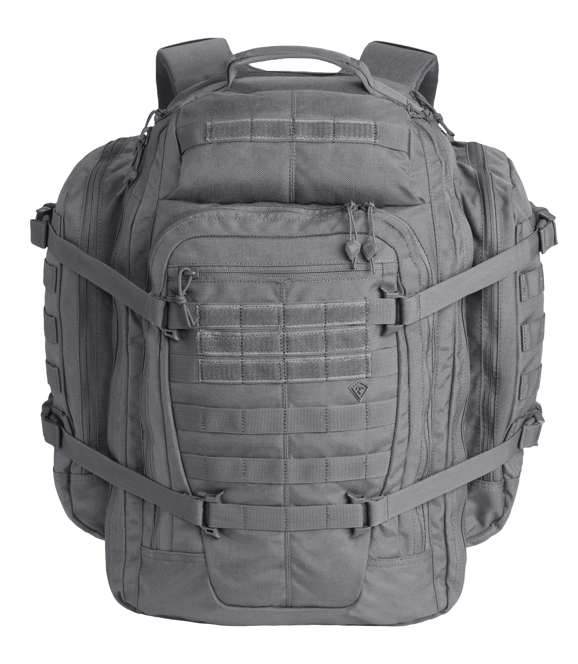 Front of Specialist 3-Day Backpack 56L in Wolf Grey |color_wolf grey