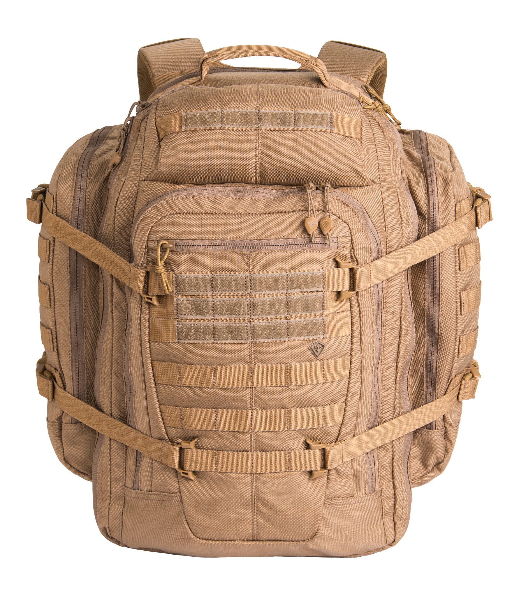 Front of Specialist 3-Day Backpack 56L in Coyote |color_coyote