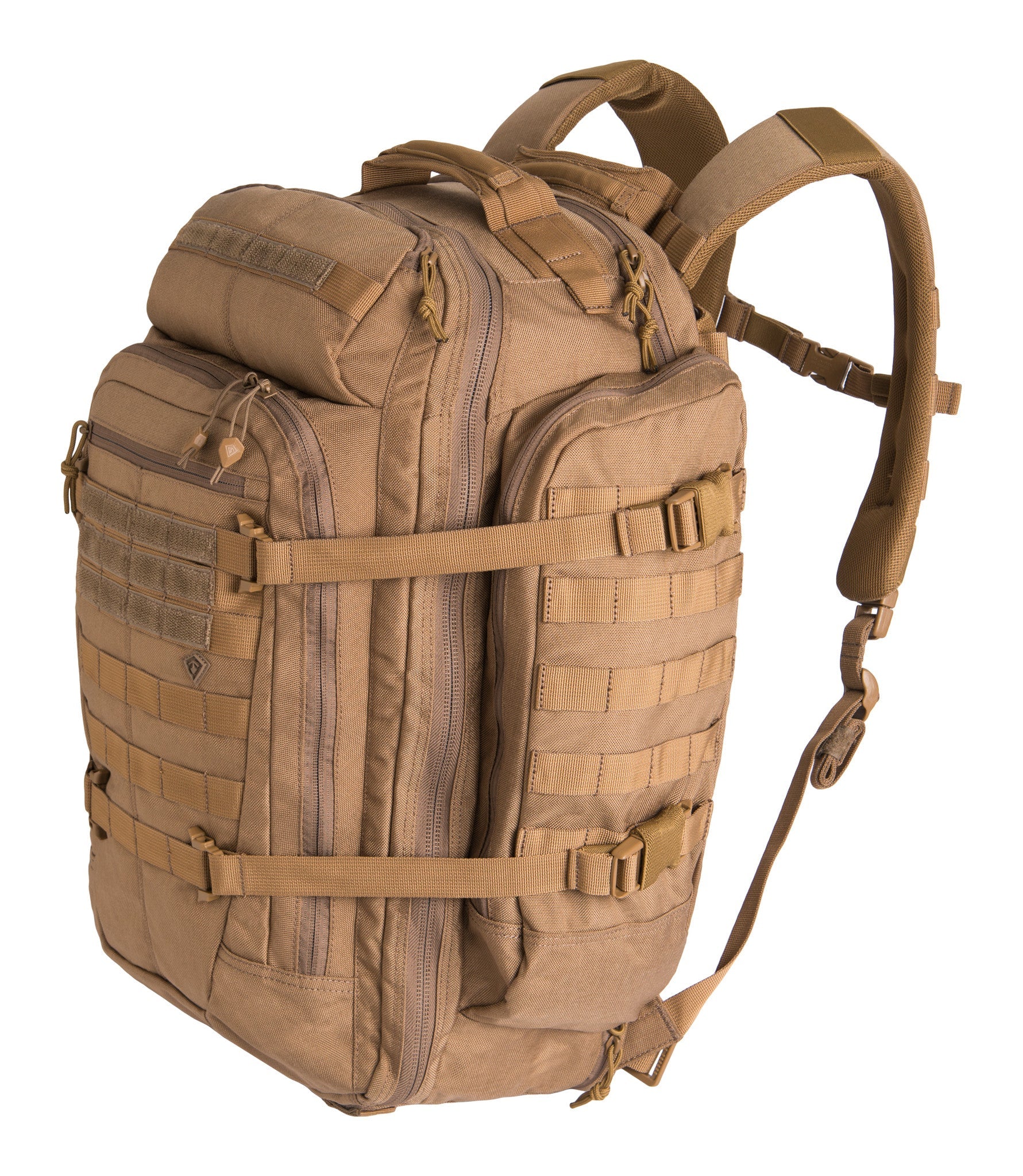 Front of Specialist 3-Day Backpack 56L in Coyote |color_coyote