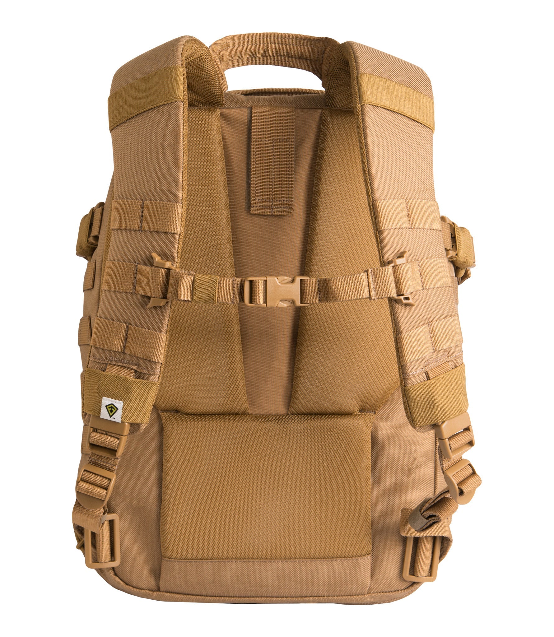 Back of Specialist 1-Day Backpack 36L in Coyote |color_coyote