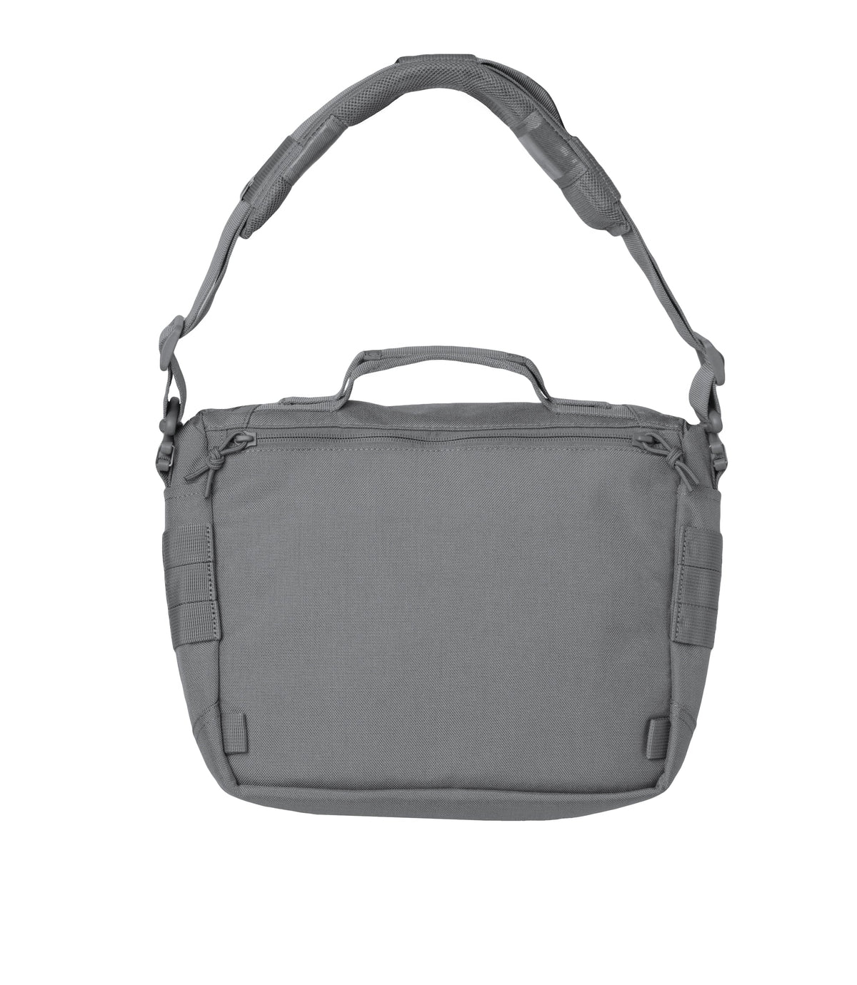 Back of Summit Side Satchel 8L in Wolf Grey |color_wolf grey