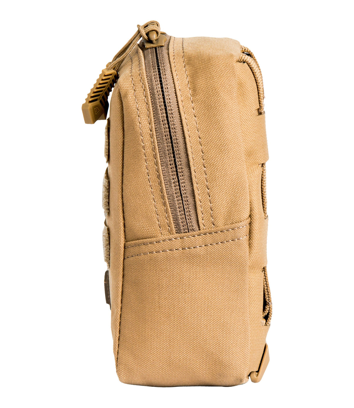 Side of Tactix Series 3x6 Utility Pouch in Coyote |color_coyote
