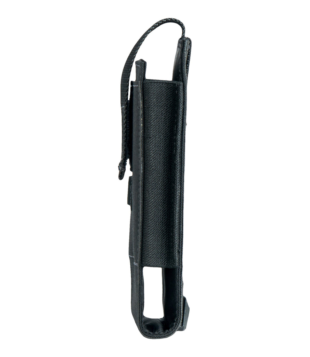 Side of Tactix Series Media Pouch - Large in Black |color_black