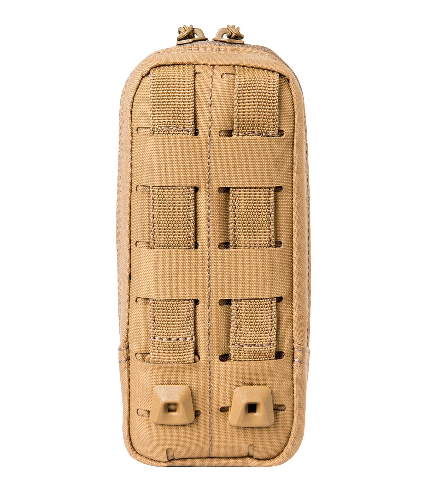 Back of Tactix Series Eyewear Pouch in Coyote |color_coyote