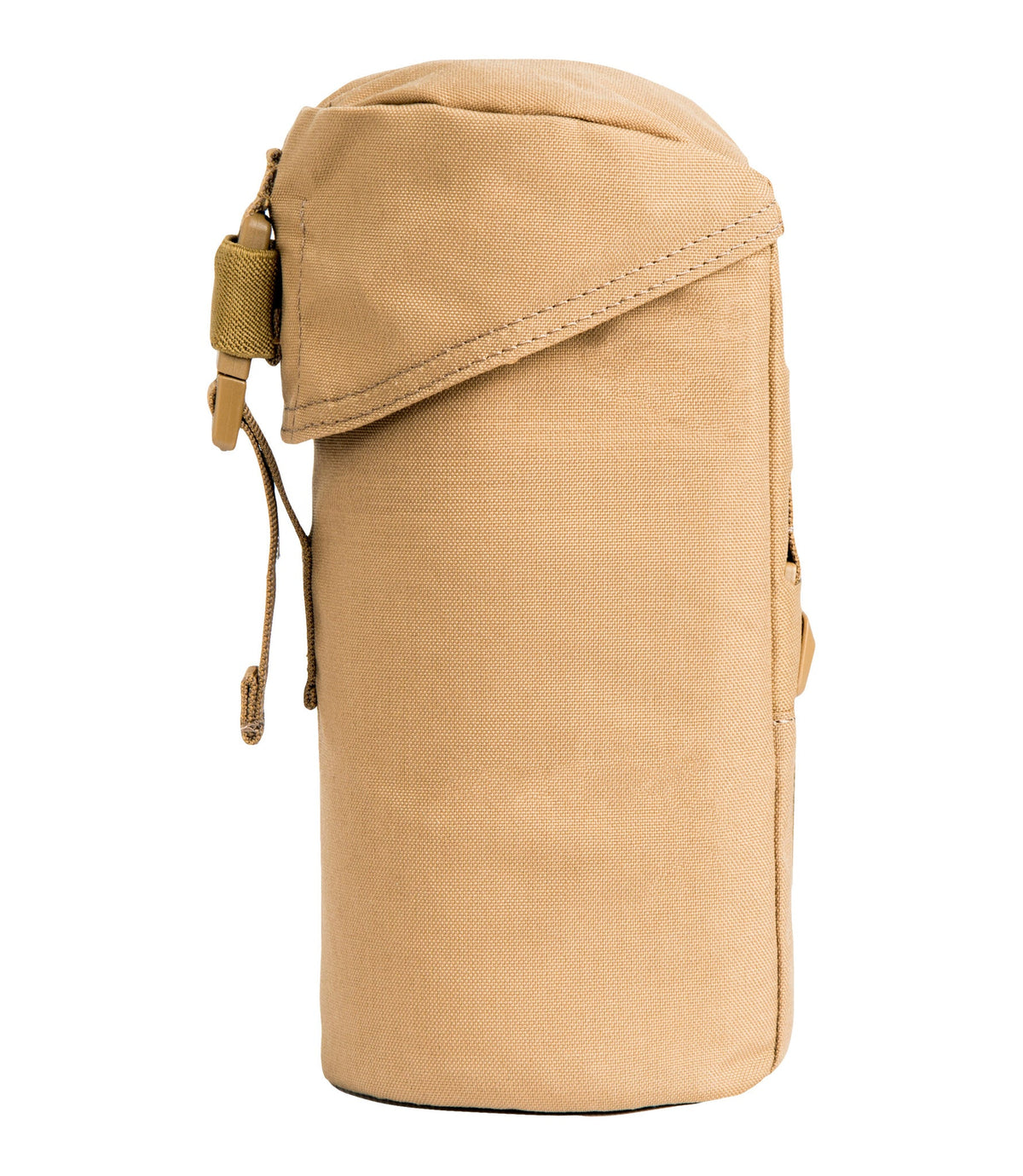Side of Tactix Series Bottle Pouch  1.0 Liter in Coyote |color_coyote