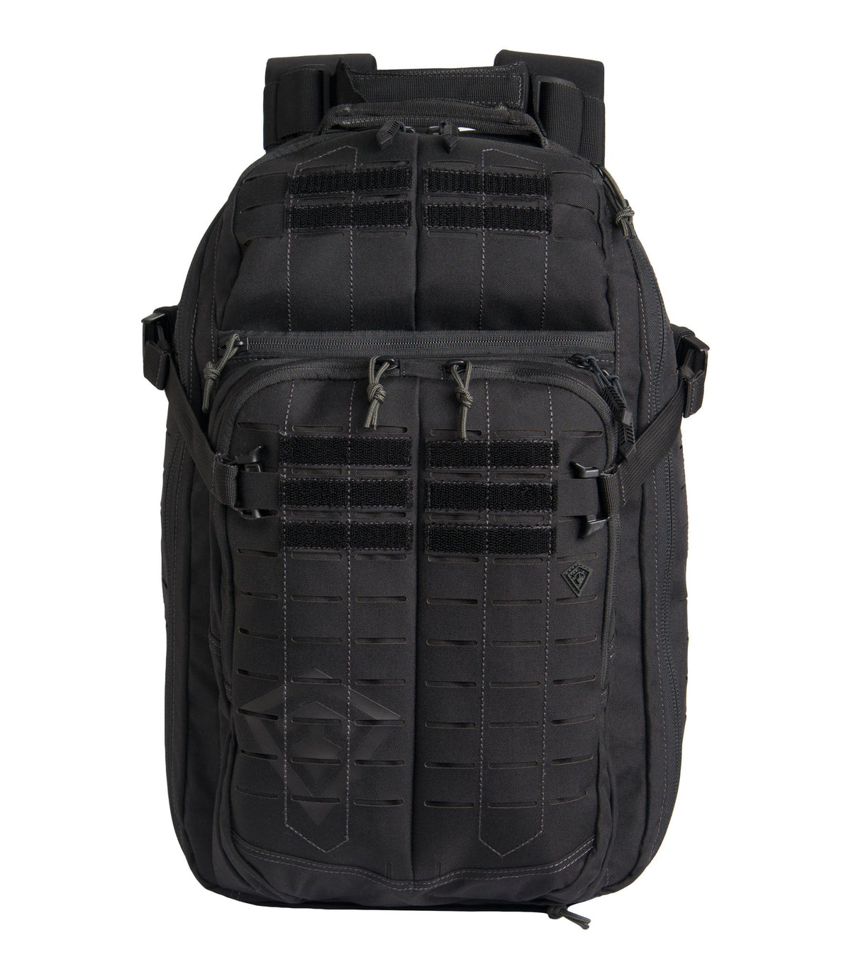 Front of Tactix 1-Day Plus Backpack 38L in Black |color_black