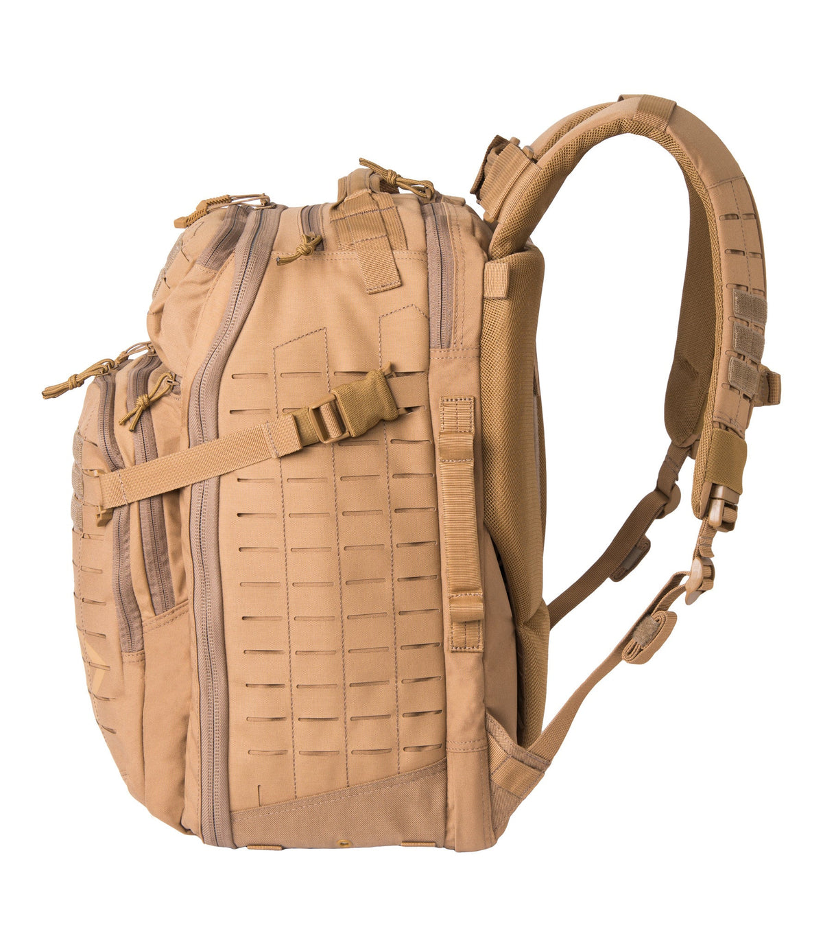 Side of Tactix 1-Day Plus Backpack 38L in Coyote |color_coyote